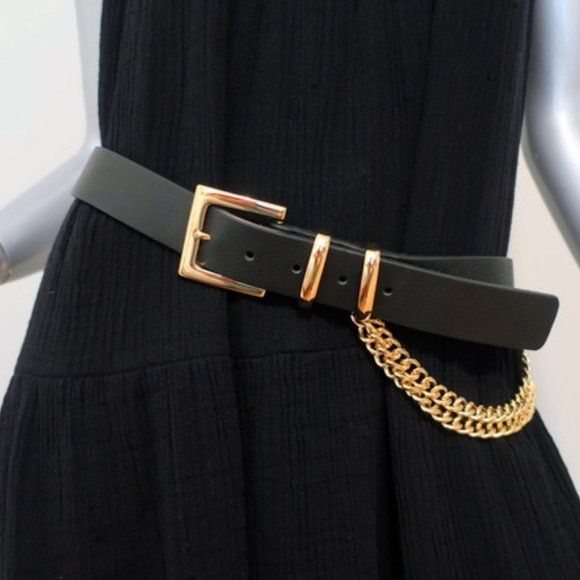 B-Low the Belt Accessories - B-Low the Belt Phoenix Chain-Embellished Belt S